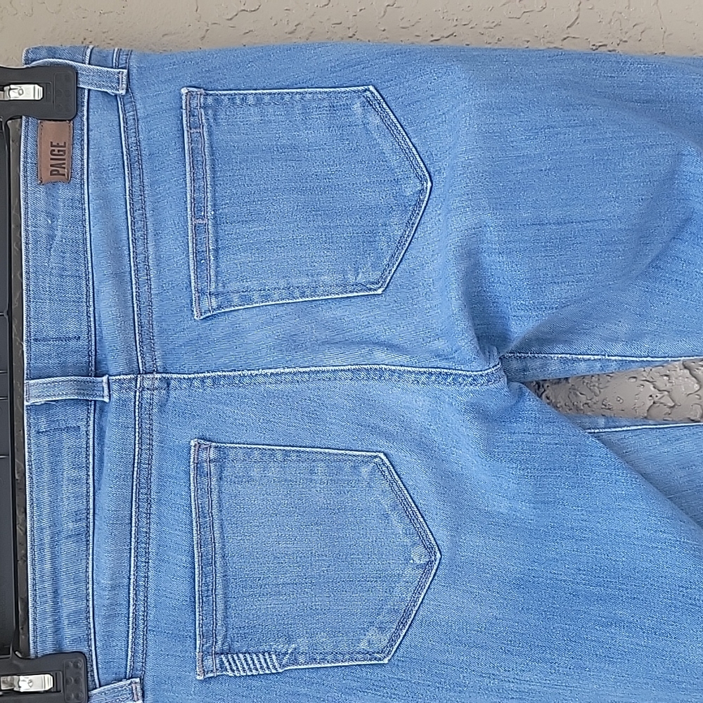 Paige Jane Zip Skinny Jeans Size 25 Low Rise Ankle Zip Y2K - Picture 6 of 16